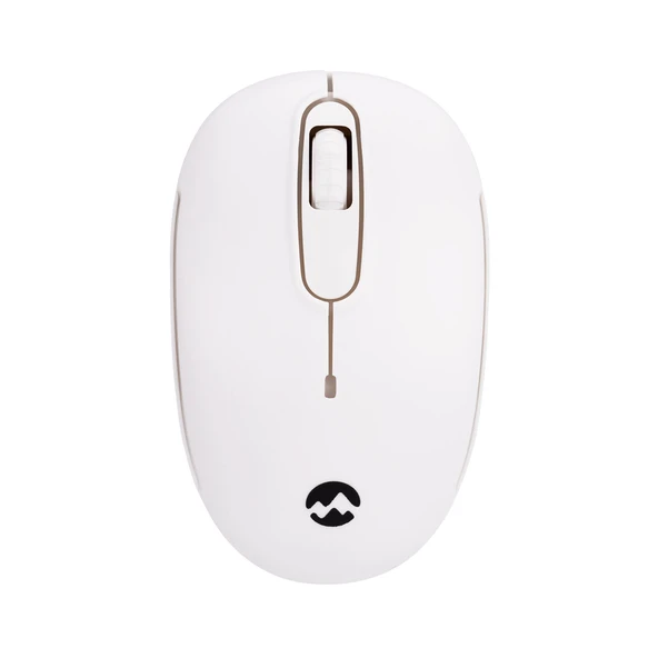 Smw-666 Usb Beyaz 2.4Ghz Optik Wireless Kablosuz Mouse ürün görseli 1