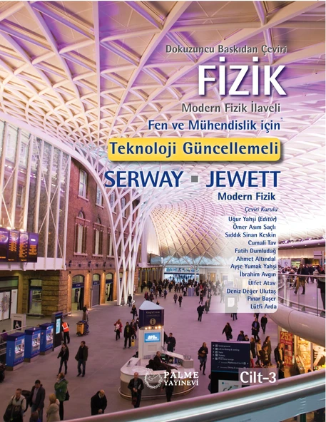 Palme Yayınevi Fizik Serway 3. Cilt Jewett ürün görseli 1