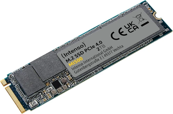 Intenso 2TB MI500 Gen.4x4 NVMe 1.4 SSD 5300MB-4500MB-s Ssd Disk ürün görseli 1