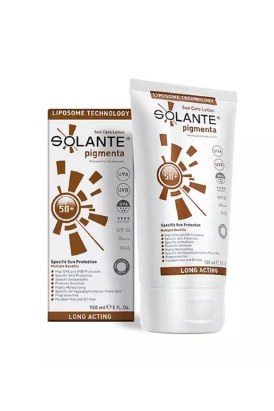 SOLANTA Solante Pigmenta Spf 50+ Sun Care Lotion 150 ml - Güneş Koruyucu Losyon ürün görseli 1