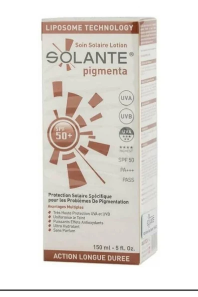 Solante Pigmenta Lotion Spf 50 150 ml ürün görseli 1