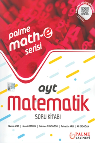 Palme Yayınevi Hazırlık Math-E Serisi Yks Ayt Matematik Soru Kitabı ürün görseli 1