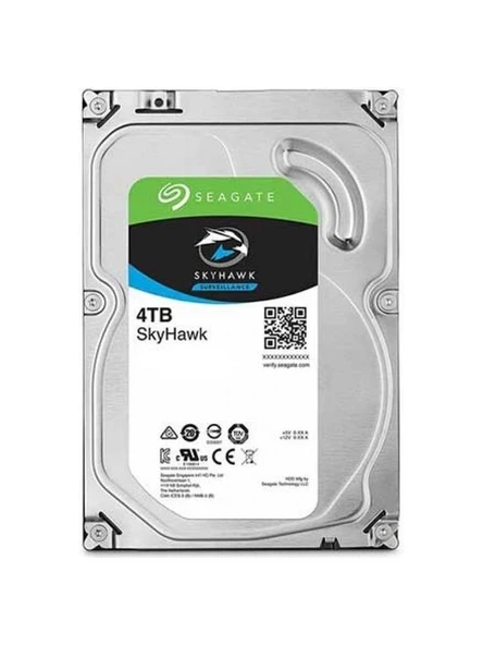 Seagate 4Tb St4000Vx015 Skyhawk 3.5' 5400Rpm Harddisk Güvenlik Diski (Hikvision) ürün görseli 1
