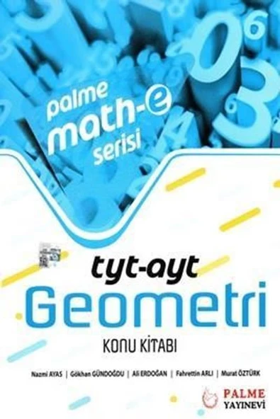 Palme Yayınevi Hazırlık Math-E Serisi Yks Tyt Ayt Geometri Konu Kitabı ürün görseli 1