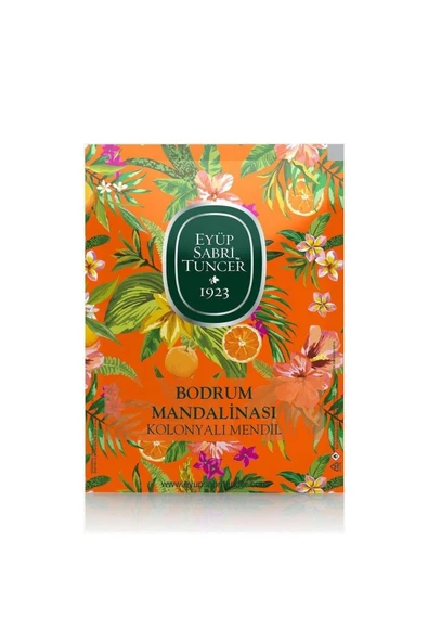 Kolanyalı Mendil Bodrum Mandalinası Kolonyalı (9,3 X 12,5) Doypack (50 Li Paket) ürün görseli 1