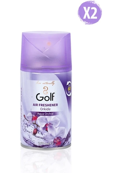 Golf Oda Kokusu Sprey 260 ml Orkide 2'li ürün görseli 1
