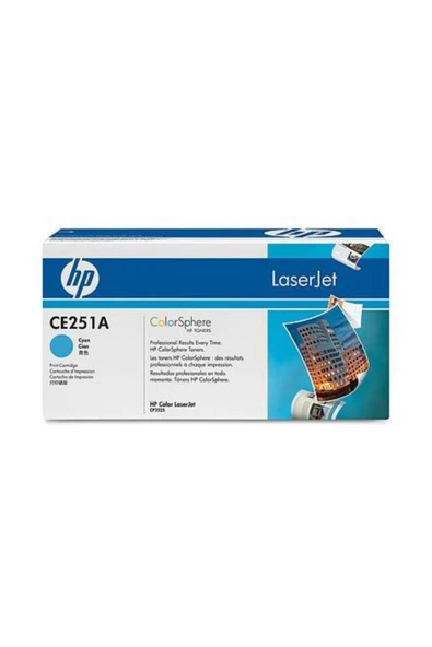 504A Cyan Mavi 7.000 Sayfa Kapasiteli Toner Ce251A ürün görseli 1