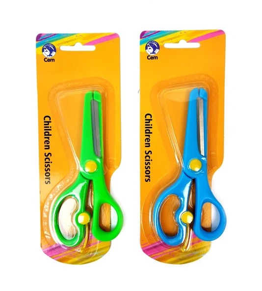 Dolphin Korumalı Makas Scs-416 (Karışık Renk 1 Adet) ürün görseli 1
