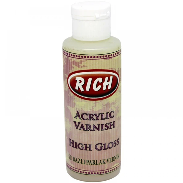 Rich Vernik Su Bazlı Parlak High Gloss 120 Cc 120-2520 ürün görseli 1