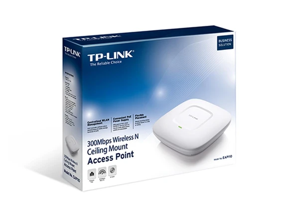 Omada Tp-Link EAP110 Tavan Tipi 300 Mbps Kablosuz Access Point ürün görseli 1