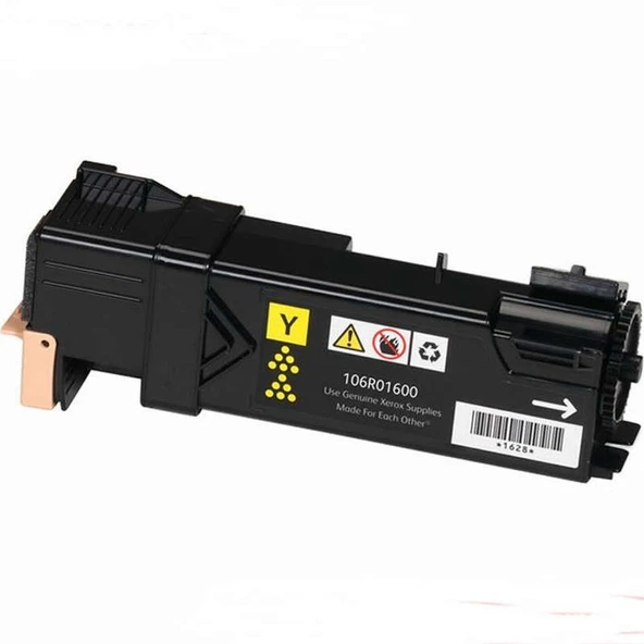 Workcentre 6500-6505 Standart Kapasite Yellow Sarı Toner 1.000 Sayfa Kapasiteli 106R01600 ürün görseli 1
