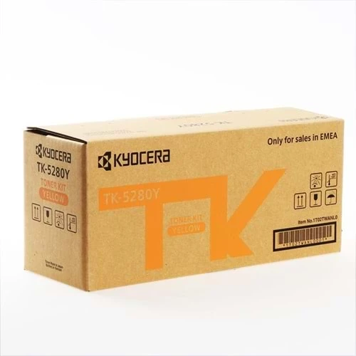 Tk-5280K Yellow Sarı Orjinal Fotokopi Toneri Ecosys M6235Cidn-6635Cidn P6235Cdn 11.000 Sayfa Kapasiteli ürün görseli 1