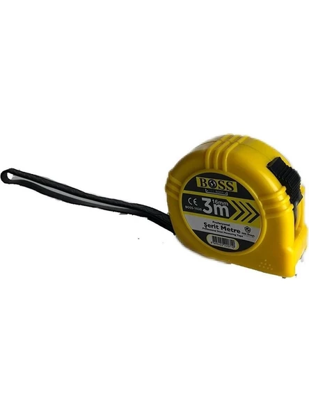 Boss Şerit Metre 16Mm 3 Metre - Resim 3