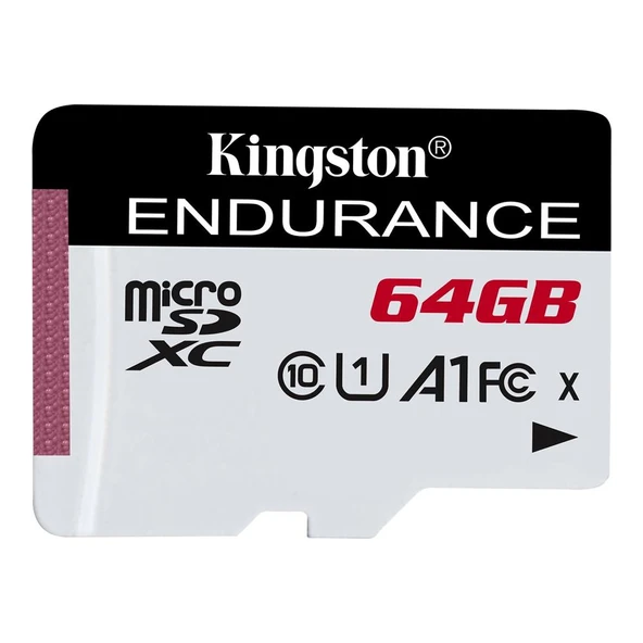 Kingston SDCE-64GB 64GB microSDXC Endurance 95R-30W C10 A1 UHS-I Card Only Hafıza Kartı ürün görseli 1