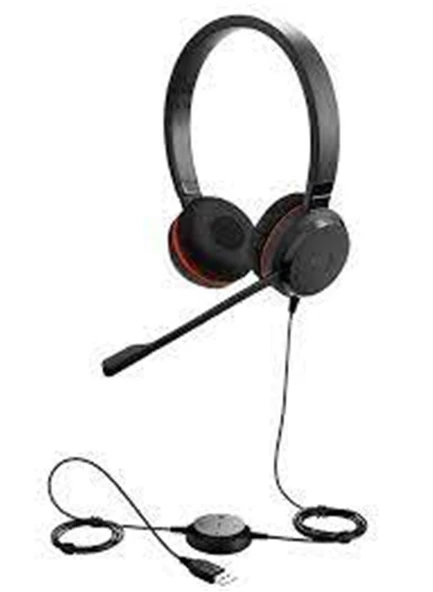 Jabra Evolve 30 II Duo Usb Nc Kulaklıklı Mikrofon Çift Taraflı ürün görseli 1