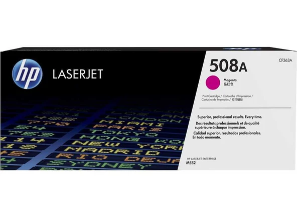 508A Magenta Kırmızı 5.000 Sayfa Kapasiteli Toner Cf363A ürün görseli 1