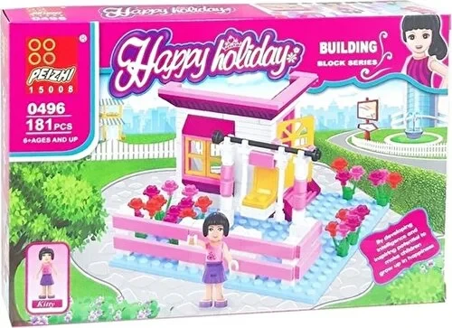 Canem Oyuncak Figürlü Ev Blok Lego Seti 181 Parça 6+ 0496 ürün görseli 1