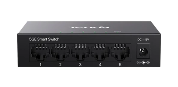 Tenda Teg2205D 5 Port 10-100-1000 Switch Cloud Yönetilebilir Çelik Kasa Switch ürün görseli 1