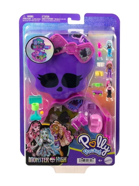 Polly Pocket Monster High Temalı Kompakt Oyun Seti ürün görseli 1