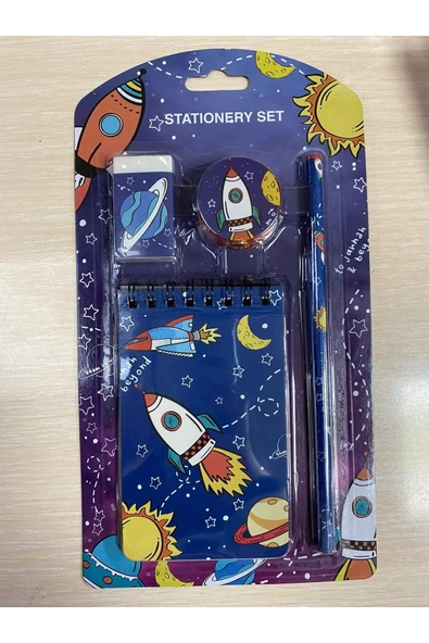 Dolphin Kırtasiye Seti Uzay Space Spc-06048 ürün görseli 1