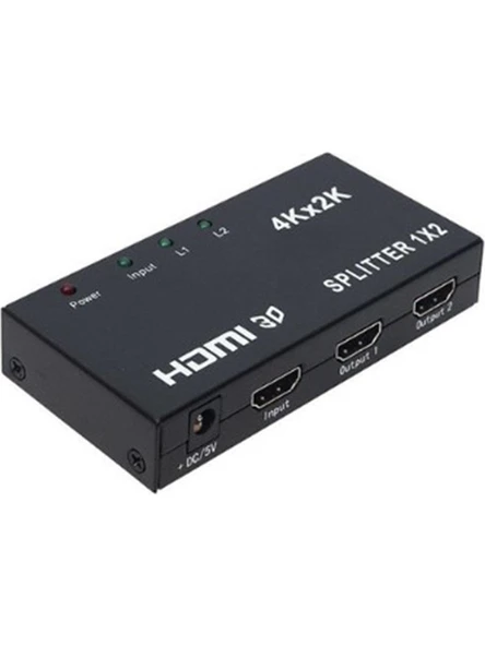 Nova Nvc-Hdsqp2 4K Hdmi 1-2 Splitter 1 Giriş 2 Çıkış ürün görseli 1