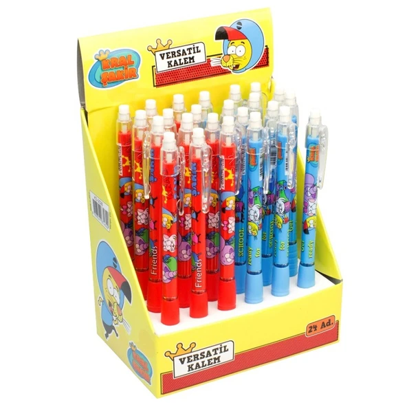 Dolphin Versatil Kalem (Mekanik Kurşun Kalem) Kral Şakir Ks-2028 (24 Lü Paket) ürün görseli 1