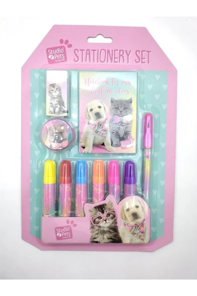 Dolphin Studio Pets Kırtasiye Seti Pt-3626 ürün görseli 1