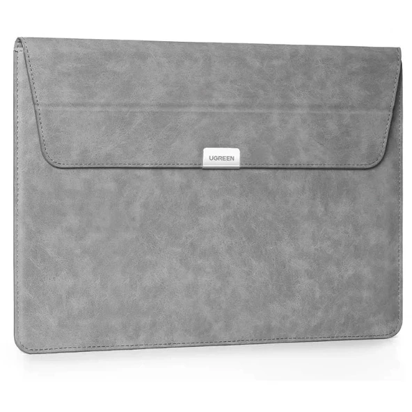 UGREEN 20432 LP407 Ayarlanabilir Braket Üstün Yapı Su Geçirmez ve Tam Koruma 14" Notebook Kılıfı Gri ürün görseli 1