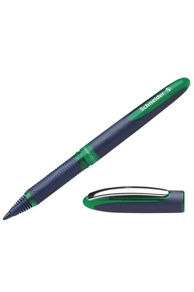 Schneider Roller Kalem One Business 0.6 MM Yeşil 183004 (10 Lu Paket) ürün görseli 1