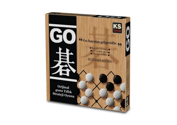 Ks Games Go Beginner Go Başlangıç 4000 Yıllık Strateji Oyunu T124 ürün görseli 1