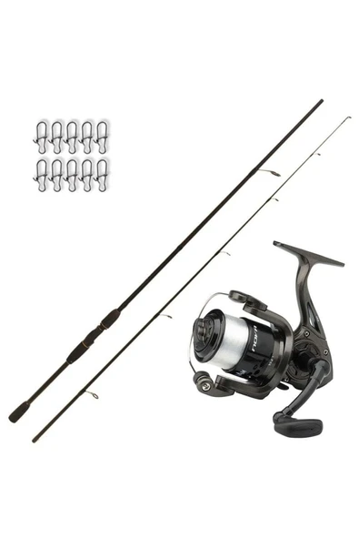 Nova 4000 Double Black ( Bauer Barca 270 Cm ) Spin Olta Seti ürün görseli 1