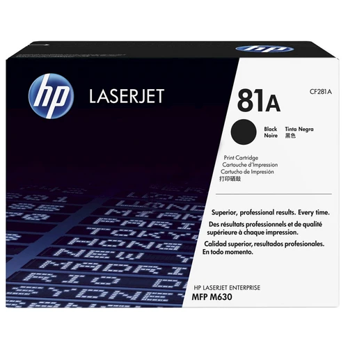 81A Black Siyah 10.000 Sayfa Toner Cf281A ürün görseli 1
