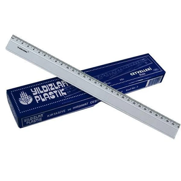 Yıldızlar Standart Cetvel Plastik 30 Cm 005 ürün görseli 1