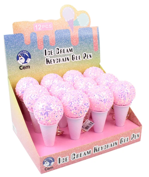 Dolphin Jel Tükenmez Kalem Anahtarlık Gp-3736 (12 Li Paket) ürün görseli 1