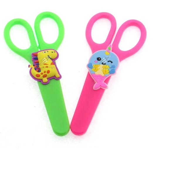 Dolphin Korumalı Makas Maskotlu Scs-131 (24 Lü Paket) ürün görseli 1