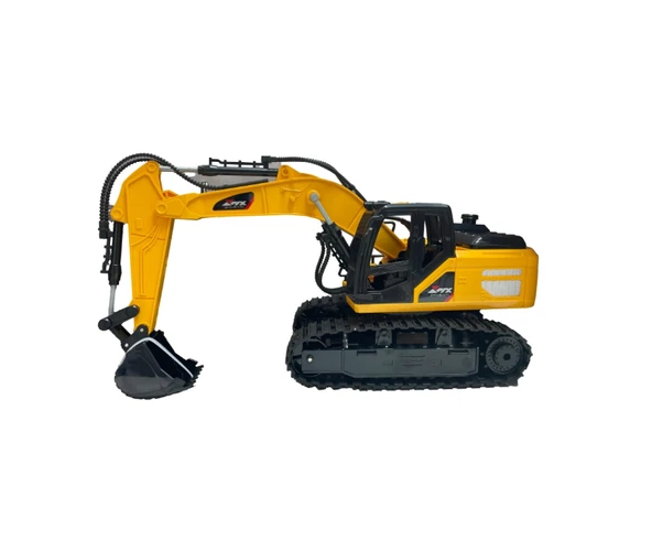 Sunman Oyuncak İş Makinesi 1/18 Uzaktan Kumandalı Ekskavatör F/F Işık 5Ch.3.7V.Usb 40Mhhz. ürün görseli 1