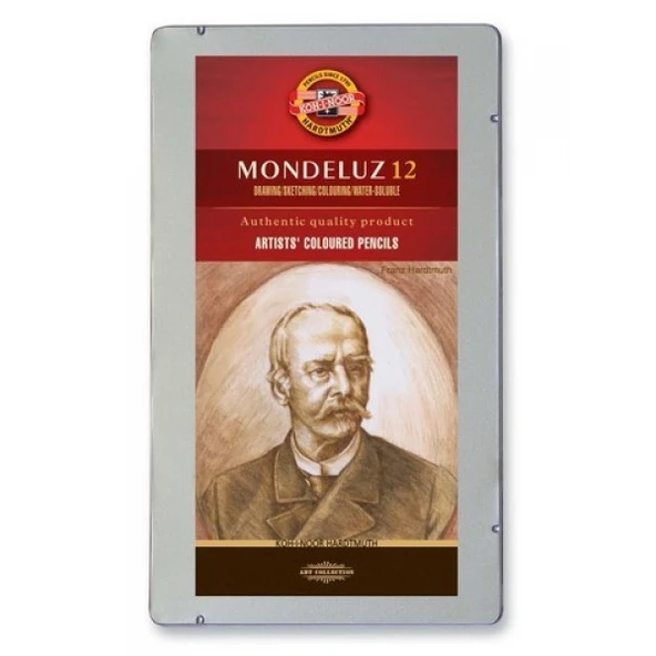 Koh-i Noor Set Aquarel Pencils Brown Line Sanatsal Suluboya Kalemi 12 Renk 3722 ürün görseli 1