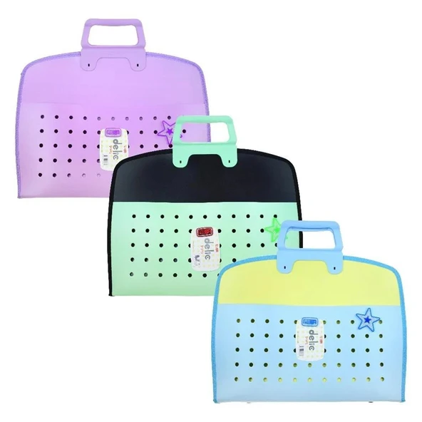 Abka Delic Seri 38X55Cm Resim Çantası Renkli (Kaışık Renk 1 Adet) ürün görseli 1