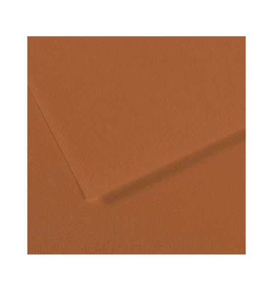 Canson Dokulu Fon Kartonu Mi-Teintes Sh Canmt 50X65Cm 160 Gram Brown Tarçın 187 31032S134 (10 Lu Paket) ürün görseli 1