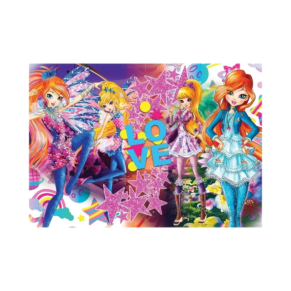 Ks Games Puzzle 200 Parça Winx W113 - Resim 2