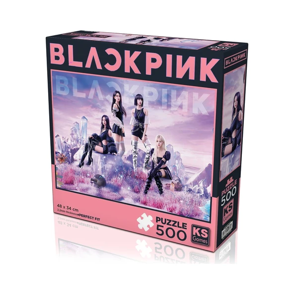 Ks Games Puzzle 500 Parça Parça Black Pink 20069 ürün görseli 1