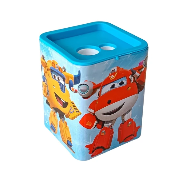 Dolphin Çiftli Kalemtraş Harika Kanatlar Metal Sw-9753 (24 Lü Paket) ürün görseli 1