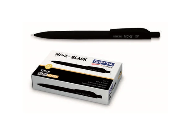 Gıpta Versatil Kalem-Mc-X Black 0.7 Mm (24 Lü Paket) ürün görseli 1