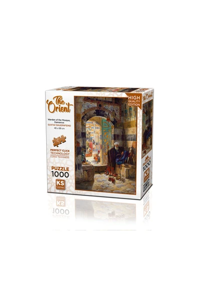 Ks Games Puzzle 1000 Parça Warden Of The Mosque - Damascus 20755 ürün görseli 1