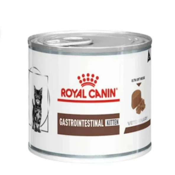 Royal Canin Gastrointestinal Kitten 195 Gr - İshal ve Sütten Kesilme İçin Yavru Kedi Mus Konserve ürün görseli 1