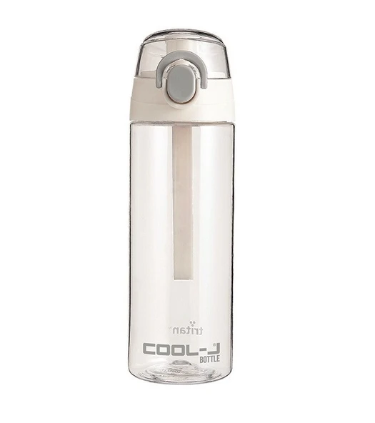 Gıpta Matara (Suluk) Kilitli Tritan 600 Ml Beyaz K756500 ürün görseli 1