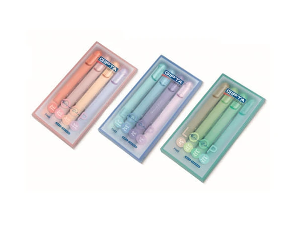 Gıpta Fosforlu Kalem Loop Pastel 4 Renk Set F1463 (18 Li Stand) ürün görseli 1