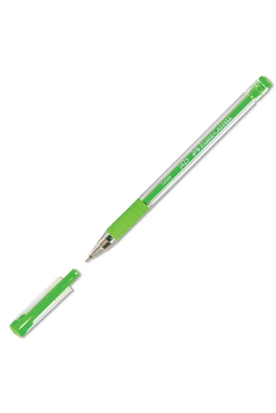 Faber-Castell Tükenmez Kalem Açık Yeşil 1425 (10 Lu Paket) ürün görseli 1