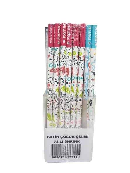 Fatih Kurşun Kalem Çocuk Çizimi FA17710KL00 (72 Li Paket) ürün görseli 1
