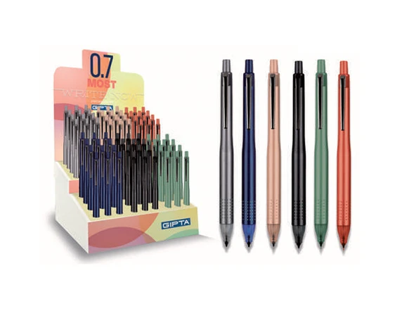 Gıpta Versatil Kalem-Most 4 Renk 0.7 Mm K1978 (72 Li Paket) ürün görseli 1